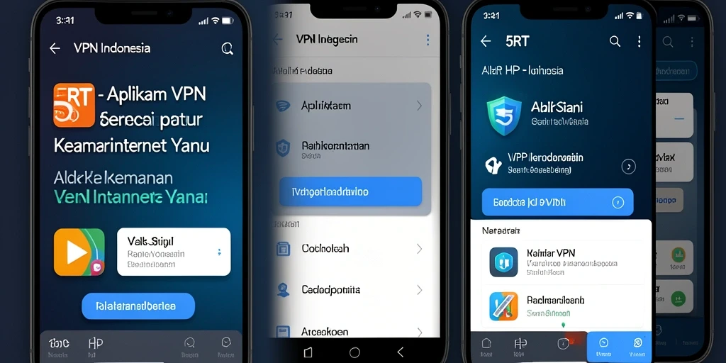 Tampilan antarmuka utama aplikasi 5RT yang mudah digunakan.