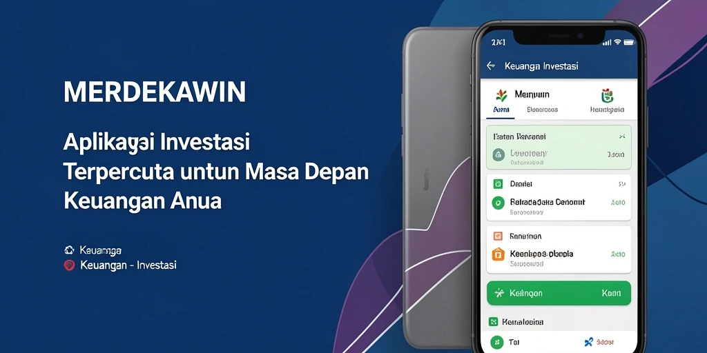 Antarmuka pengguna MERDEKAWIN yang intuitif dan mudah digunakan.